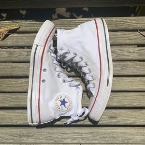 White High-Top Converse